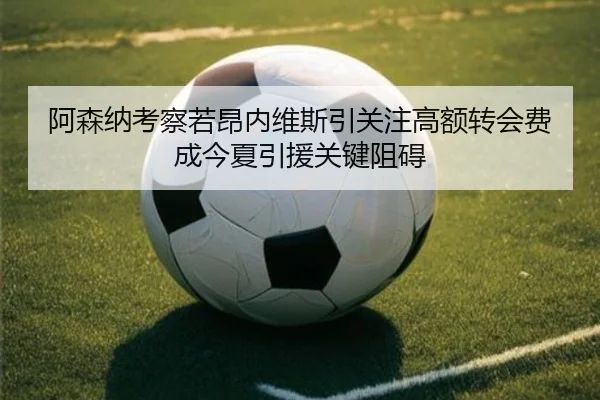 阿森纳考察若昂内维斯引关注高额转会费成今夏引援关键阻碍